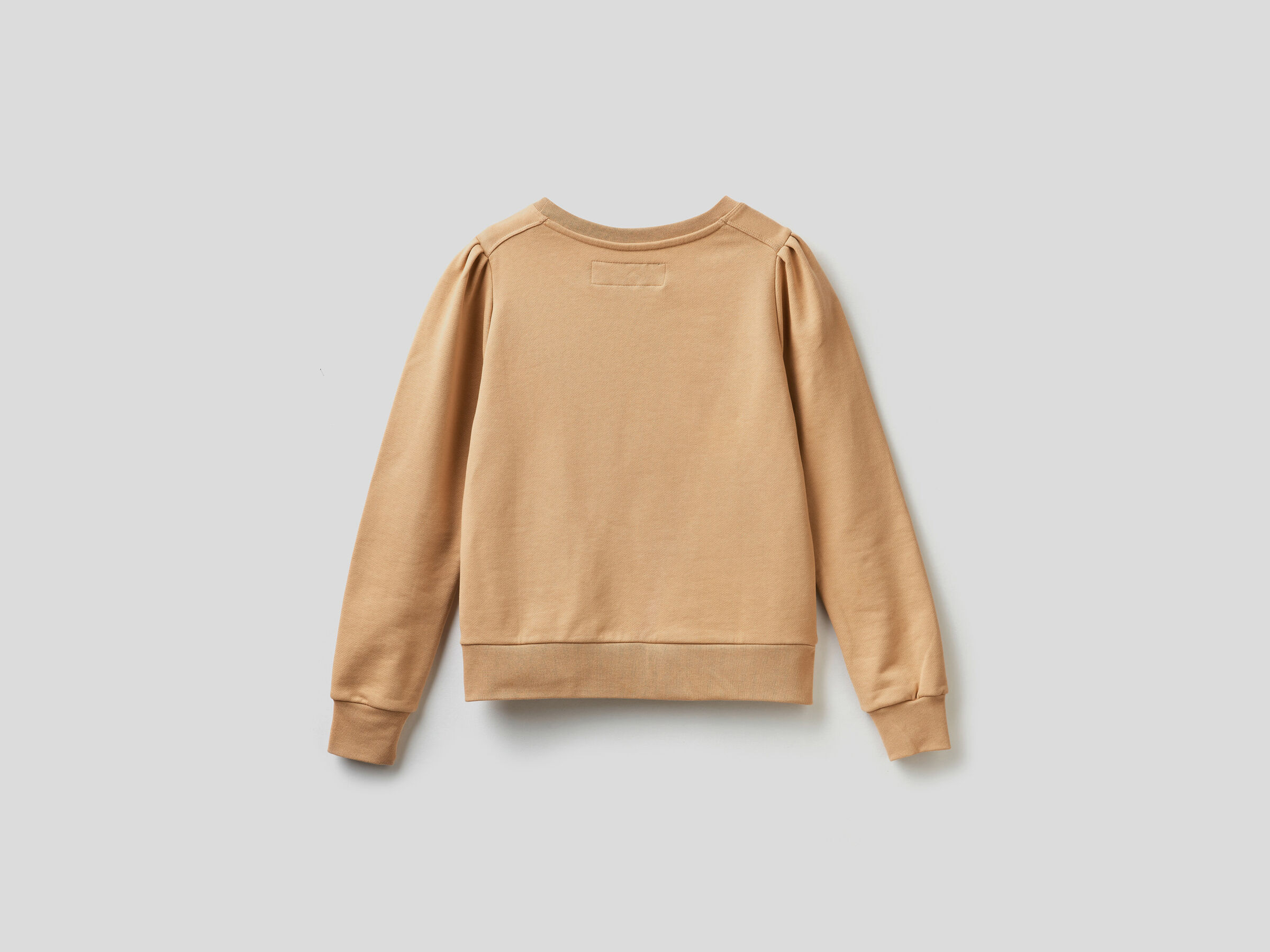 Sweatshirt in organic cotton with embroidery Women image number 5